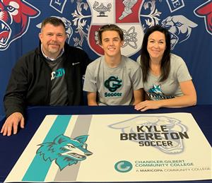 Kyle Brereton Signing Day 2-20 